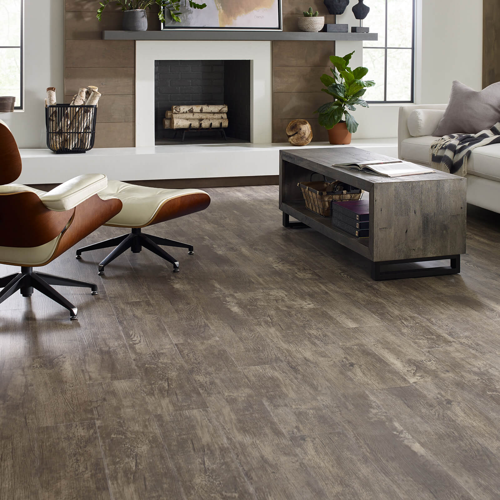 Jade Oak Family Room Wood