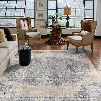 Armchair on Area Rug | Staff Carpet