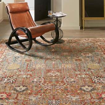 Armchair on Area Rug | Staff Carpet