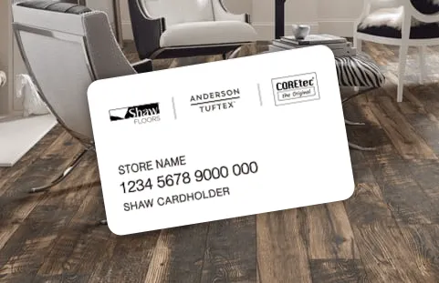Financing card | Staff Carpet