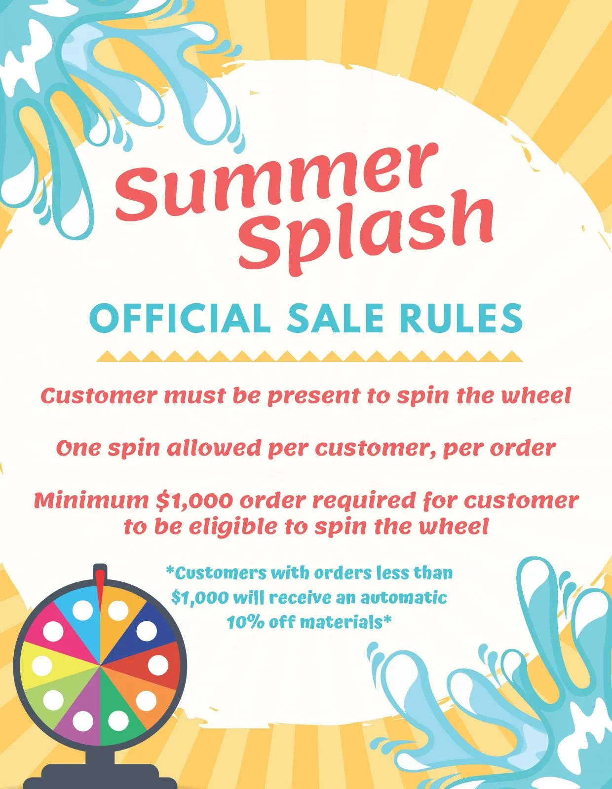 Sumer splash | Staff Carpet